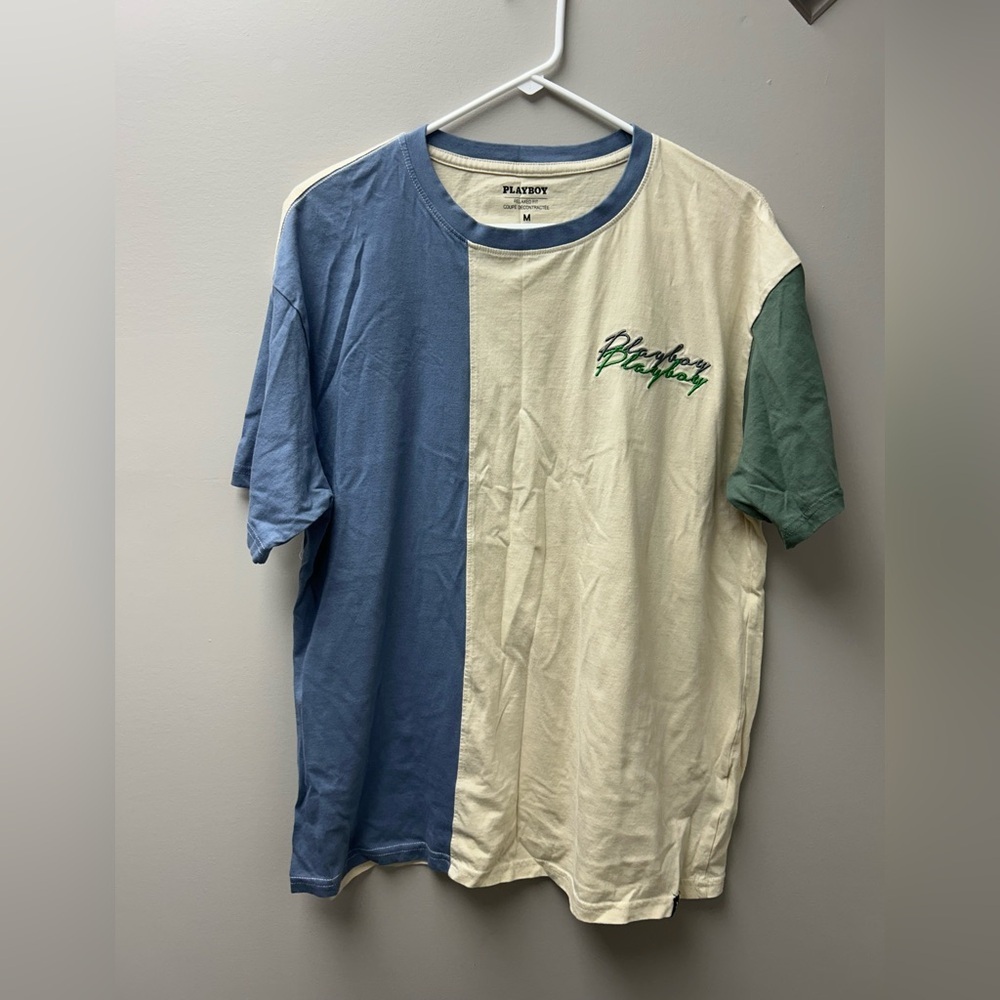Playboy Colourblock Graph T-Shirt
